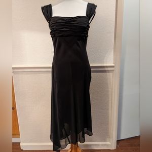 Silk Chiffon Cocktail Party Dress